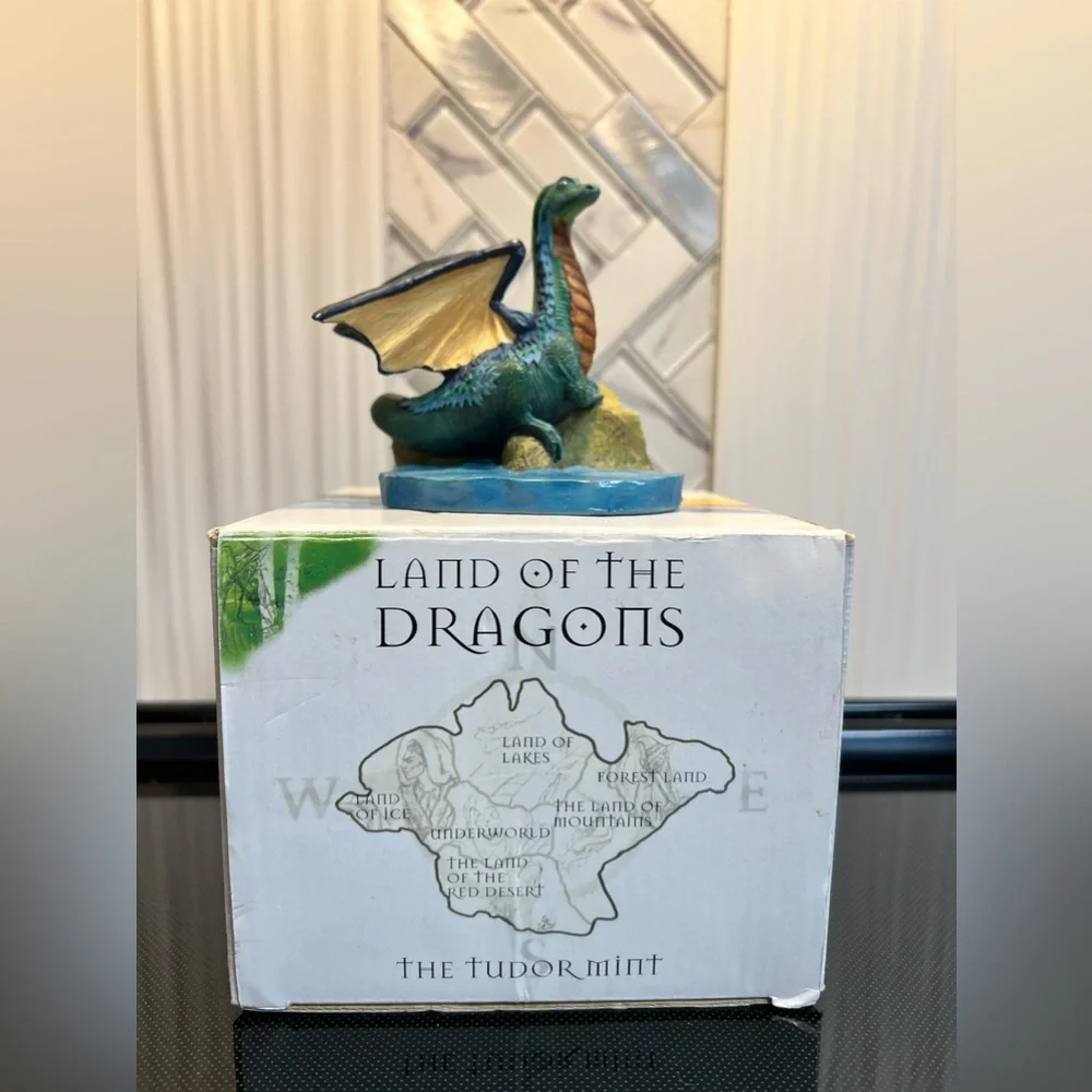 SALE Vintage Tudor Mint Lake Dragon 1999